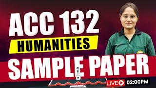 ACC Humanities Sample Paper Analysis | ACC Exam Previous Year Paper & Solution | Online ACC Coaching