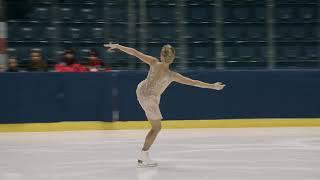 Antonina Dubinina 2022 Ondrej Nepela Memorial FS