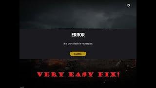 How to fix PUBG LITE "IT IS UNAVAILABLE IN YOUR REGION" | EASY FIX(2019) | Lava beast gaming