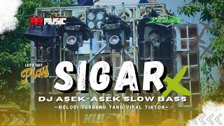 DJ SIGAR X ASEK ASEK SLOW BASS PALING ENAK SAAT INI || TERBARU VIRAL TIKTOK COCOK UNTUK SANTAI