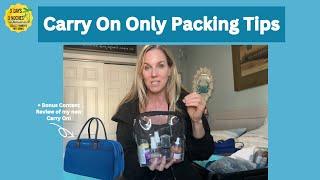 Carry On Packing Tips | Carry on Only | Nomad Lane Bento Bag