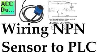 Wiring NPN Sensor to PLC