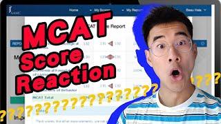 MCAT Score Reaction Video!!! SHOCKING score & reaction! Is it 500+, 510+, 520+??? | Beau Hsia