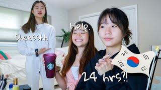 SPEAKING ONLY KOREAN FOR 24 HOURS!! (so frustrating...) pt. 3!!!