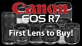 Canon R7 First Lens to Buy! RF Lens Buyers Guide!