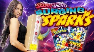 I Have A Case And Insane Luck! Pokemon Surging Sparks! | Scarlet & Violet