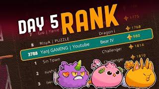 *MY UPDATED RANK IN SEASON 1* Axie Origin | Axie Infinity | Gameplay