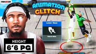 PATTY MILLS GLITCH on 6'6 PGs is back... RIP NBA 2K25!! Animation glitch is back