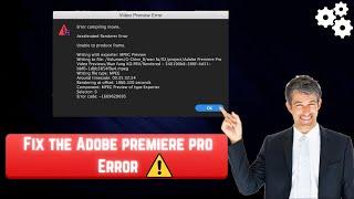 How to FIX Adobe PR Pro Renderer Error | Unable to produce frame