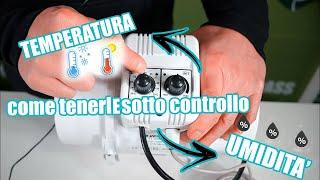 Sub ENG - Controllo del CLIMA all'interno della GROWBOX