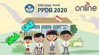 INFO AWAL PPDB 2020-2021 JENJANG SMA & SMK NEGERI