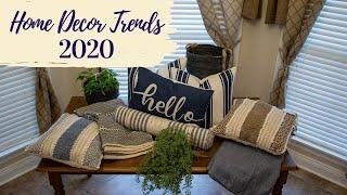 Home Decor Trends 2020| Colors and Styling