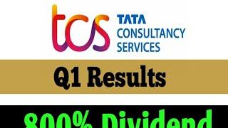 TCS Q1 results ll Tcs dividend ll Q1 results 2022