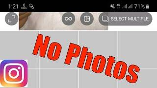 Instagram Photo Not Showing In Gallery Fix