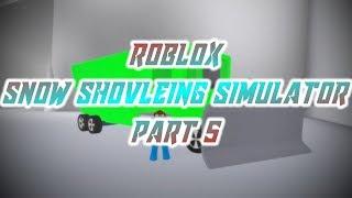 Roblox   Snow Shoveling Simulator   Winter Timelapse   Part 5