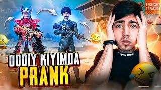 ODDIY KIYIMIDA PRANK  ODAMLARNI SINAYMIZ - PUBG MOBILE!!!