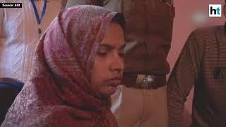 Yogi Adityanath meets family of slain CRPF soldier in Maharajganj