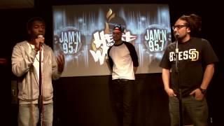 San Diego Hip Hop Freestyle Artists J Myles, Ric Scales  on Heat of The Week JAM'N 957