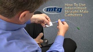 How To Use A Urinary Intermittent Straight Male Catheter