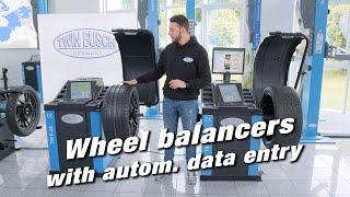 Wheel balancers with automatic data entry – Video product guide from TWIN BUSCH®