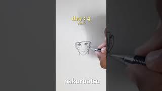 drawing naruto|| Drawing everyday until i hit 5000 subs #anime #shorts #art #anime #viral