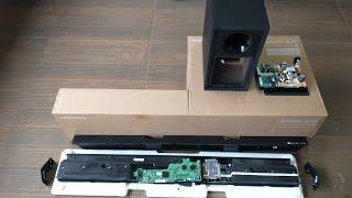 Samsung Soundbar Q600b Look Inside (Disassembled) Teardown (Desmontado) Por dentro