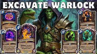 Snec Warlock's Snacking Snake - Best Excavate Warlock Deck to Climb Legend - Hearthstone 31.2.2