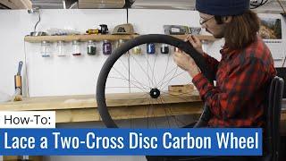 How To Lace A Two-Cross (2X) Disc Wheel