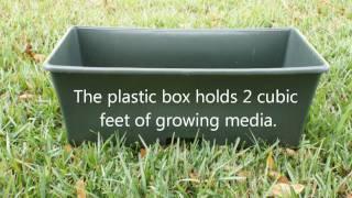 Assembling an Earthbox Garden Box