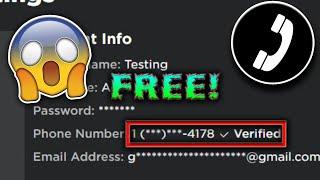 How to verify phone number WITHOUT YOUR OWN NUMBER! (ROBLOX)