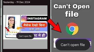 Can't open file chrome can't open file chooser | can't open file chrome problem 2025