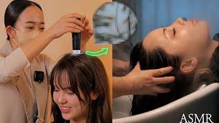 4K ASMR | The Most Relaxing Scalp Treatment Head Spa in Japan ︎ Soft Spoken Headspa @YesPlzASMR