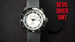 Bulova Oceanographer GMT - Devil Diver 666 - New Flyer / Traveler Automatic Diving GMT Seiko Killer