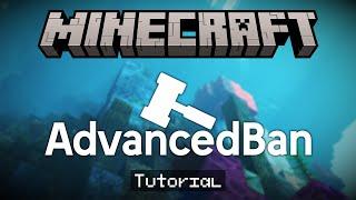 Setup AdvancedBan On Your Minecraft Server (Tutorial)