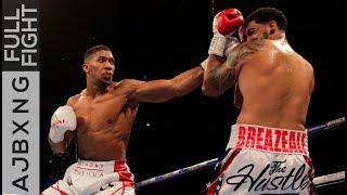 Full Fight | Anthony Joshua Vs Dominic Breazeale TKO