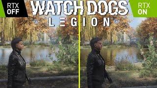 Watch Dogs Legion Ray Tracing ON vs OFF RTX 3080 4K Graphics Comparison