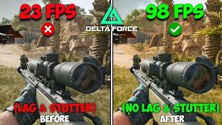 Delta Force: Ultimate FPS BOOST for Integrated Graphics!