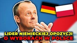 Lider niemieckiej opozycji komentuje wybory w Polsce