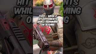 Hit opponents while swimming or sliding (C6S2) #fortnite #chapter6season2 #flipartz