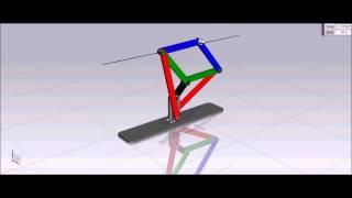 How Peaucellier Straight Line Motion Mechanism Works