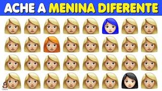  Encontre o EMOJI DIFERENTE em 15 Segundos | 24 JOGOS | Vídeo Inédito #IncrivelMenteCuriosa