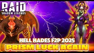 Every PRISM Shard Pulled on Every Account - Hell Hades F2P Challenge 2025 | RAID: Shadow Legends