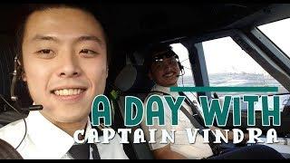 Citilink Flight - A day with Captain Vinra ( Vincent Raditya ) Cockpit Video