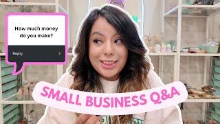 Small Biz Q&A | How to Run a Crystal Business! 5 years in Business as a Full Time Crystal Shop Owner