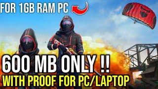 Download PUBG For 1GB Ram PC in Just 600MB | Without Graphic Card | Low End PC | No Lag