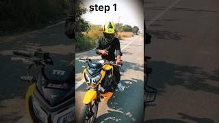 Tvs raider wheelie tutorial  #viral #reels #reaction #raiders #subscribe #shorts