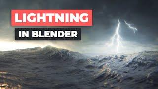 Animated Lightning in Blender (Tutorial)