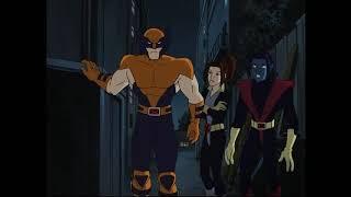 X-Men Evolution - Mystique attacks Rogue