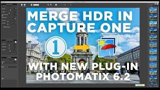 Capture One Merge to HDR with new Photomatix Plug-in