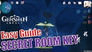 [Easy Guide] How to get the Secret Room Door Key? | Enkanomiya | Genshin Impact